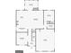 First floor plan showcasing kitchen, dining room, living room, sun room, bedroom, and garage at 252 Old Jackson Rd, Mcdonough, GA 30252