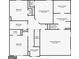 Second floor plan showing primary bedroom, primary bathroom, laundry room and bedrooms at 252 Old Jackson Rd, Mcdonough, GA 30252