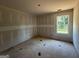 Bedroom with window, ready to be customized and finished to your liking at 1916 King Mill Rd, Mcdonough, GA 30252
