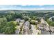 Scenic aerial view of modern townhomes surrounded by lush greenery at 4760 Highside Way, Smyrna, GA 30082