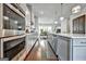 Beautifully designed kitchen featuring stainless steel appliances, a large island, and pendant lighting at 4760 Highside Way, Smyrna, GA 30082