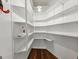Walk-in pantry features multiple shelves at 4820 Yeager Rd, Douglasville, GA 30135