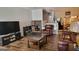 Spacious living room with modern flooring and comfortable furnishings at 6880 Mountain Cir, Riverdale, GA 30274