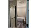 Modern bathroom featuring a glass shower and a standalone tub at 175 Forest Lake Dr, Fayetteville, GA 30215
