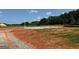 New home construction site with a concrete foundation ready for building the new home at 1926 King Mill Rd, Mcdonough, GA 30252