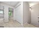 Upstairs hallway with carpet and access to bedrooms, bathrooms, and closet at 89 Prospect Path, Hiram, GA 30141