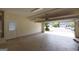 Spacious two-car garage with an automatic door opener and access to the exterior at 613 Blackburn Ln, Peachtree City, GA 30269