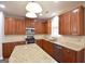 Well-equipped kitchen features modern appliances, including a microwave and stainless steel dishwasher at 613 Blackburn Ln, Peachtree City, GA 30269