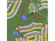 Community map showcasing walking trails, water features and community amenities at 500 Cottonwood Cir, Peachtree City, GA 30269
