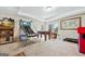 Spacious basement featuring a basketball game, foosball table, aquarium, and map at 600 Lake Overlook Dr, Canton, GA 30114