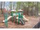 Community playground with multiple slides and swings at 600 Lake Overlook Dr, Canton, GA 30114