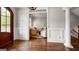 Cozy seating area with hardwood floors and natural light at 405 Highgrove Dr, Fayetteville, GA 30215