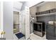 Functional laundry room with modern appliances and storage at 218 Woodruff Way, Peachtree City, GA 30269