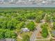 Beautiful aerial view showcasing the property's location amidst lush greenery and serene surroundings at 1128 Milstead Ne Ave, Conyers, GA 30012