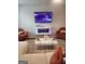 Inviting living room with plush seating and modern entertainment center at 4831 Station Lane # 29, Union City, GA 30349