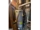 Installed AO Smith water heater with visible piping and connections at 603 New Hope Rd, Fayetteville, GA 30214
