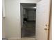 View from doorway of a clean and open garage space at 6190 Douglas Manor Ct, Douglasville, GA 30134
