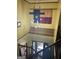 Bright entryway with high ceilings and a large Texas flag decoration at 1627 Leguin Mill Rd, Locust Grove, GA 30248
