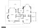Detailed floor plan showcasing layout including the kitchen, deck, and living room at 1627 Leguin Mill Rd, Locust Grove, GA 30248