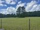 Expansive land plot with a classic fence with trees and blue skies overhead at 1627 Leguin Mill Rd, Locust Grove, GA 30248