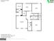 Second-floor floor plan featuring bedrooms, walk-in closets, and a laundry room at 620 Sedona Loop, Hampton, GA 30228