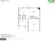 First-floor floor plan featuring a kitchen, Gathering room, garage, and half bath at 620 Sedona Loop, Hampton, GA 30228