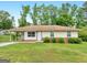 Charming single-story home featuring a well-maintained lawn and a brick-accented foundation at 840 Jett Rd, Jonesboro, GA 30236