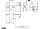 Full house floorplan showing layout for first, second and third floors, including measurements at 6317 Benbrooke Nw Overlook, Acworth, GA 30101