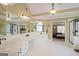 Elegant main bathroom with a long vanity, ample counter space, and a glass-enclosed shower at 6317 Benbrooke Nw Overlook, Acworth, GA 30101
