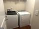 Well-equipped laundry room with modern washer and dryer units at 2282 Joplin St, Jonesboro, GA 30236