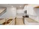Modern kitchen with stainless appliances, granite countertops, and white subway tile backsplash at 3402 Milan Ct # 1 Plapprox Sqft 2, Douglasville, GA 30135