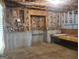 Unfinished basement walls with insulation, framing and concrete foundation at 308 Bell Isle, Mcdonough, GA 30252