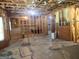 Unfinished basement with exposed framing, offering ample space for future living areas at 308 Bell Isle, Mcdonough, GA 30252