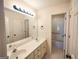 Bright bathroom featuring double vanity with a separate toilet and shower area at 308 Bell Isle, Mcdonough, GA 30252