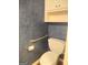 Toilet with handicap bar, tile flooring, and neutral paint at 308 Bell Isle, Mcdonough, GA 30252