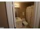 Cozy bathroom with neutral walls, and a bath/shower combination at 235 Woodstream Way, Fayetteville, GA 30214