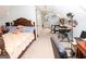 Attic bedroom with a sloped ceiling and bright natural light at 3777 Edward Rd, Rex, GA 30273