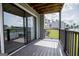 Spacious patio with views of the lake and surrounding landscape at 325 Berry Ct, Villa Rica, GA 30180