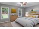 Cozy bedroom featuring soft carpet and soothing colors, creating a comfortable and relaxing atmosphere at 230 Shorewood Ct, Mcdonough, GA 30252