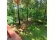 A view of the backyard and treed boundary at 190 Princeton Way, Covington, GA 30016