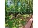 Lush wooded scenery in the backyard at 190 Princeton Way, Covington, GA 30016