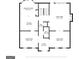 Layout of home including kitchen, dining, living and Gathering rooms, baths, and foyer at 2622 Murdock, Marietta, GA 30062