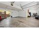 Spacious two car garage with an abundance of storage and extra exercise space at 2622 Murdock, Marietta, GA 30062