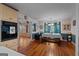 Charming dining area with wood floors and cozy decor at 335 Gum Creek Rd, Roopville, GA 30170