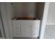 Bathroom with stylish vanity featuring storage drawers and cabinets at 49 Durham Estates Dr, Sharpsburg, GA 30277