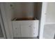 Bathroom with stylish vanity featuring storage drawers and cabinets at 49 Durham Estates Dr, Sharpsburg, GA 30277