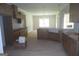 Unfinished kitchen with custom cabinetry, stainless steel appliances, and great lighting at 49 Durham Estates Dr, Sharpsburg, GA 30277