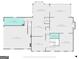 Detailed main floorplan showing kitchen, living areas, office, laundry, and garage dimensions at 171 Ponderosa Drive, Fayetteville, GA 30214