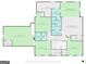Second floorplan showing bedrooms, bathrooms, walk-in closets, and sitting room, with measurements at 171 Ponderosa Drive, Fayetteville, GA 30214