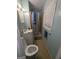 Full bathroom featuring a shower-tub combination, toilet, and single sink vanity at 1071 Ponderosa Park Dr, Forest Park, GA 30297